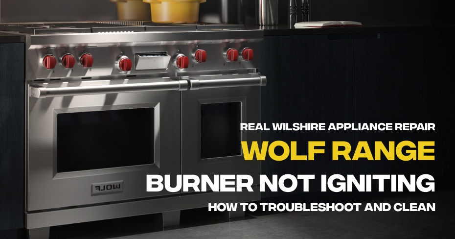 Troubleshooting and Cleaning a Non-Igniting Wolf Range Burner